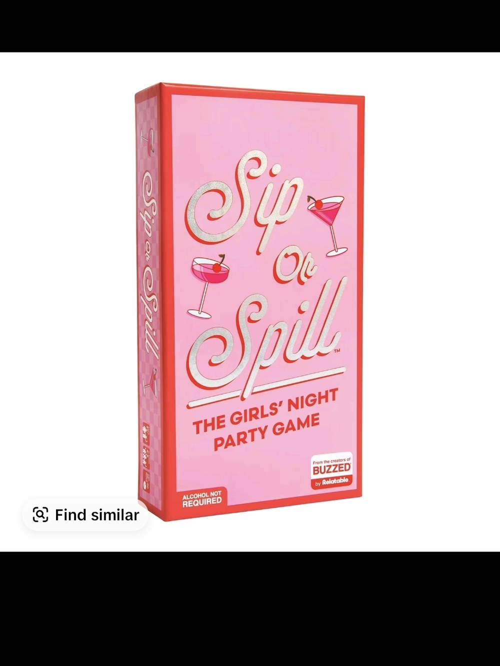 Sip or Spill The Girls' Night Party Game - New